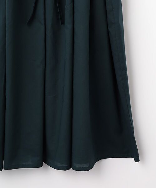 TAKASHIMAYA Style Plus / タカシマヤ スタイル・プリュ ロング・マキシ丈ワンピース | スモッキング刺しゅう入りワンピース<ロング丈> | 詳細7