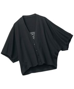 TAKASHIMAYA Style Plus / タカシマヤ スタイル・プリュ カーディガン・ボレロ | レース使いボレロ