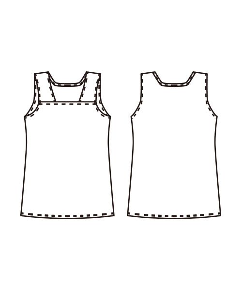 TAKASHIMAYA Style Plus / タカシマヤ スタイル・プリュ タンクトップ | コンパクトヤーンタンクトップ | 詳細3