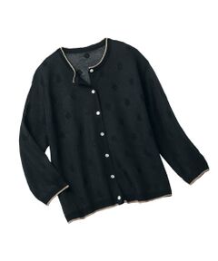 TAKASHIMAYA Style Plus / タカシマヤ スタイル・プリュ カーディガン・ボレロ | 水玉柄カーディガン