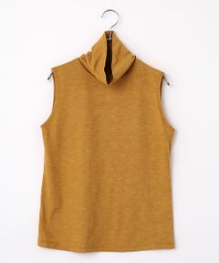 TAKASHIMAYA Style Plus / タカシマヤ スタイル・プリュ タンクトップ | 杢調オーガニックコットン デザインタンクトップ