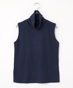 TAKASHIMAYA Style Plus / タカシマヤ スタイル・プリュ タンクトップ | 杢調オーガニックコットン デザインタンクトップ