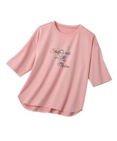 TAKASHIMAYA Style Plus / タカシマヤ スタイル・プリュ Tシャツ | 箔プリント入りプルオーバー