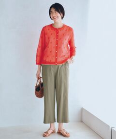 TAKASHIMAYA Style Plus / タカシマヤ スタイル・プリュ スラックス・ドレスパンツ | ワッシャークロス　ストレートパンツ