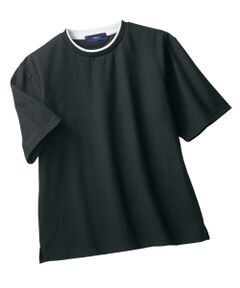 TAKASHIMAYA Style Plus / タカシマヤ スタイル・プリュ Tシャツ | ジャカード二重襟Tシャツ