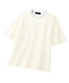 TAKASHIMAYA Style Plus / タカシマヤ スタイル・プリュ Tシャツ | ジャカード二重襟Tシャツ