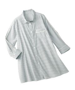 TAKASHIMAYA Style Plus / タカシマヤ スタイル・プリュ シャツ・ブラウス | レース使い先染めシャツ