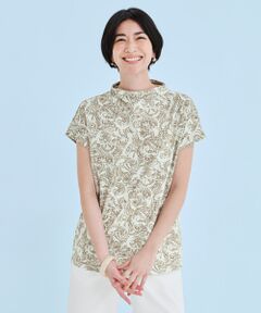 TAKASHIMAYA Style Plus / タカシマヤ スタイル・プリュ カットソー | 超長綿プルオーバー（プリント）