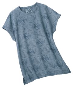 TAKASHIMAYA Style Plus / タカシマヤ スタイル・プリュ カットソー | 涼しやジャカードプルオーバー