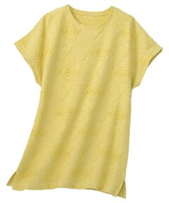 TAKASHIMAYA Style Plus / タカシマヤ スタイル・プリュ カットソー | 涼しやジャカードプルオーバー