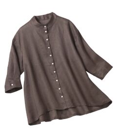 TAKASHIMAYA Style Plus / タカシマヤ スタイル・プリュ シャツ・ブラウス | 長崎五島  富江工房 フレンチリネンブラウザー