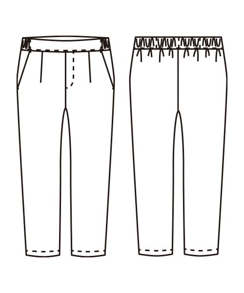 TAKASHIMAYA Style Plus / タカシマヤ スタイル・プリュ スラックス・ドレスパンツ | ドライタッチテーパードパンツ | 詳細1