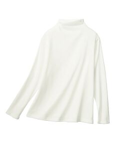 TAKASHIMAYA Style Plus / タカシマヤ スタイル・プリュ カットソー | スーピマコットンボトルネックプルオーバー