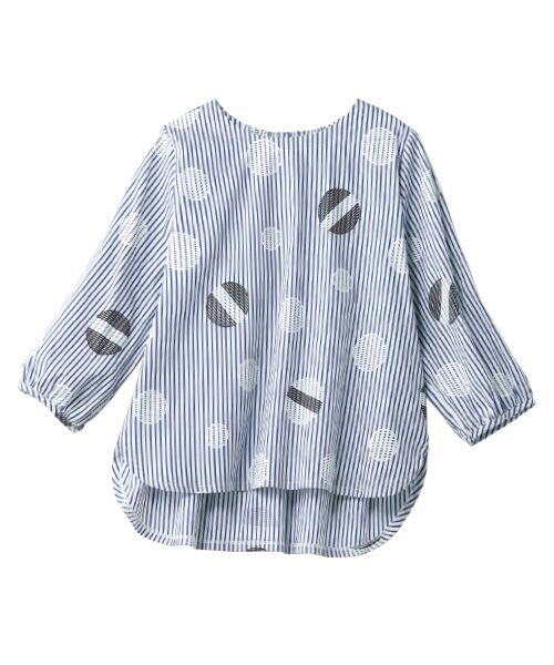 TAKASHIMAYA Style Plus / タカシマヤ スタイル・プリュ シャツ・ブラウス | プリントブラウス（オフホワイト系）