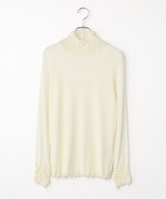 TAKASHIMAYA Style Plus / タカシマヤ スタイル・プリュ カットソー | チュールデザインプルオーバー