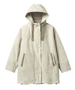TAKASHIMAYA Style Plus / タカシマヤ スタイル・プリュ ダウンジャケット・ベスト | 裏キルトファイバー中わた配色使いコート