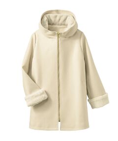 TAKASHIMAYA Style Plus / タカシマヤ スタイル・プリュ その他アウター | フェイクファー使いフェルトコート