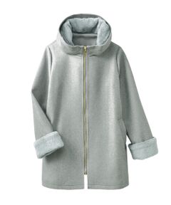 TAKASHIMAYA Style Plus / タカシマヤ スタイル・プリュ その他アウター | フェイクファー使いフェルトコート