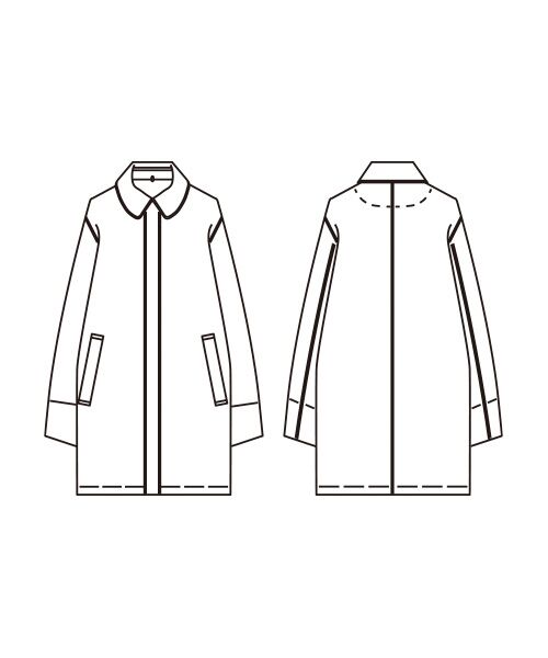 TAKASHIMAYA Style Plus / タカシマヤ スタイル・プリュ その他アウター | ニットメルトンコート | 詳細4