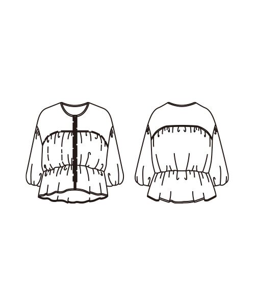 TAKASHIMAYA Style Plus / タカシマヤ スタイル・プリュ ブルゾン | シアーブルゾン | 詳細3
