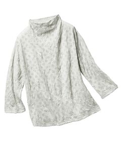 TAKASHIMAYA Style Plus / タカシマヤ スタイル・プリュ カットソー | 水玉オパールワッシャー加工プルオーバー