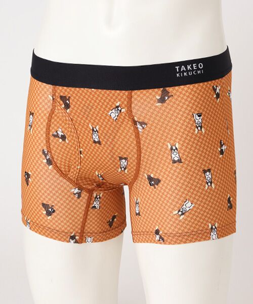 TAKEO KIKUCHI Homewear&Underwear/タケオキクチ ホームウエアアンドアンダーウエア 前開きボクサーブリーフ オレンジ L TAKEO KIKUCHI Homewear&Underwear/タケオキクチ ホームウエアアンドアンダーウエア 前開きボクサーブリーフ オレンジ L
