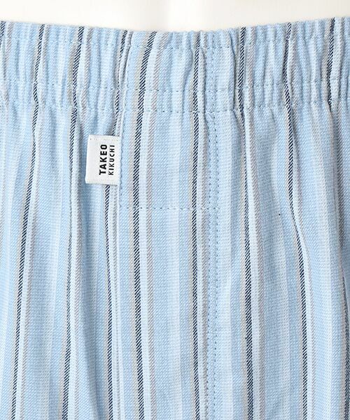 TAKEO KIKUCHI　Homewear & Underwear / タケオキクチ　ホームウエアアンドアンダーウエア トランクス | 前開き布帛トランクス | 詳細3