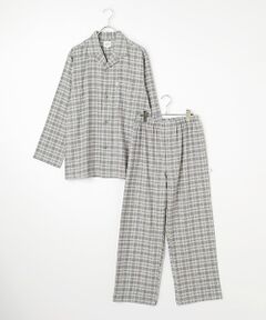 TAKEO KIKUCHI　Homewear & Underwear / タケオキクチ　ホームウエアアンドアンダーウエア ルームウェア | 長袖テーラードパジャマ