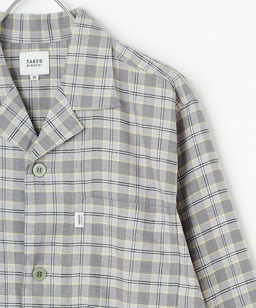 TAKEO KIKUCHI　Homewear & Underwear / タケオキクチ　ホームウエアアンドアンダーウエア ルームウェア | 長袖テーラードパジャマ | 詳細4