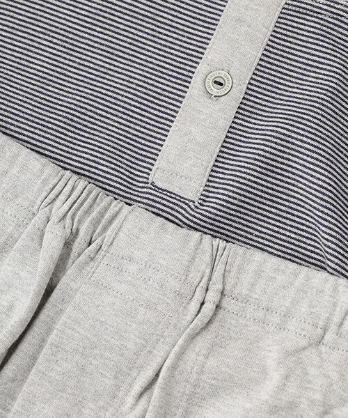 TAKEO KIKUCHI　Homewear & Underwear / タケオキクチ　ホームウエアアンドアンダーウエア ルームウェア | 長袖ヘンリーネックニットパジャマ | 詳細10