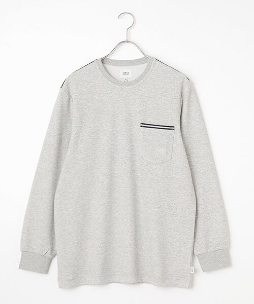 TAKEO KIKUCHI Homewear & Underwear / タケオキクチ ホームウエアアンドアンダーウエア ルームウェア | 長袖クルーネックニットパジャマ | 詳細1