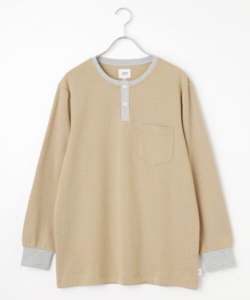 TAKEO KIKUCHI　Homewear & Underwear / タケオキクチ　ホームウエアアンドアンダーウエア ルームウェア | 長袖ヘンリーネックニットパジャマ | 詳細2