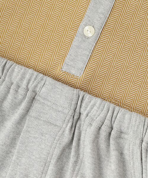 TAKEO KIKUCHI　Homewear & Underwear / タケオキクチ　ホームウエアアンドアンダーウエア ルームウェア | 長袖ヘンリーネックニットパジャマ | 詳細12