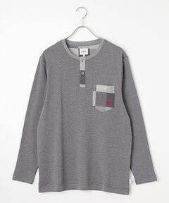 TAKEO KIKUCHI　Homewear & Underwear / タケオキクチ　ホームウエアアンドアンダーウエア ルームウェア | 長袖ヘンリーネックシャツ