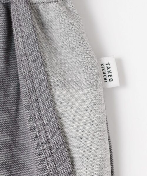 TAKEO KIKUCHI　Homewear & Underwear / タケオキクチ　ホームウエアアンドアンダーウエア ルームウェア | 前開きロングテーパードパンツ | 詳細5