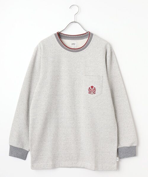 TAKEO KIKUCHI　Homewear & Underwear / タケオキクチ　ホームウエアアンドアンダーウエア ルームウェア | 長袖クルーネックニットパジャマ | 詳細1