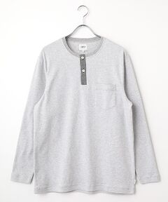 TAKEO KIKUCHI　Homewear & Underwear / タケオキクチ　ホームウエアアンドアンダーウエア ルームウェア | 長袖ヘンリーネックシャツ