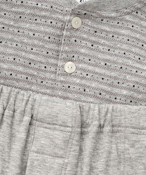 TAKEO KIKUCHI　Homewear & Underwear / タケオキクチ　ホームウエアアンドアンダーウエア ルームウェア | 長袖ヘンリーネックニットパジャマ | 詳細13