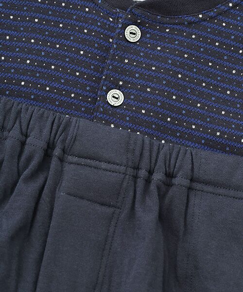 TAKEO KIKUCHI　Homewear & Underwear / タケオキクチ　ホームウエアアンドアンダーウエア ルームウェア | 長袖ヘンリーネックニットパジャマ | 詳細14