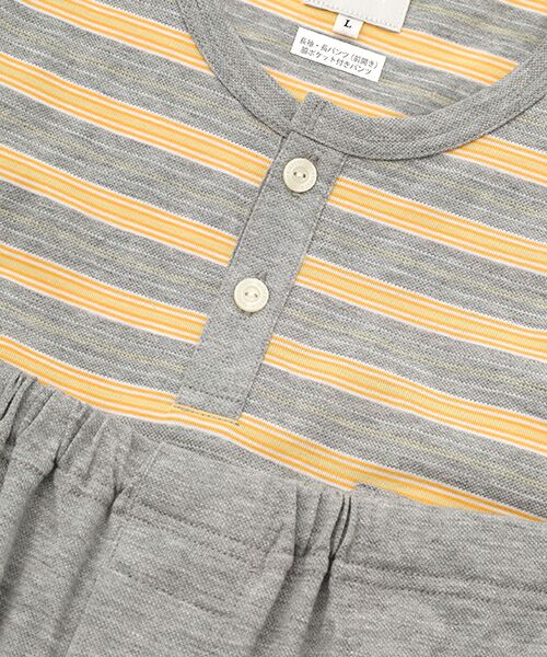 TAKEO KIKUCHI　Homewear & Underwear / タケオキクチ　ホームウエアアンドアンダーウエア ルームウェア | 長袖ヘンリーネックニットパジャマ | 詳細13