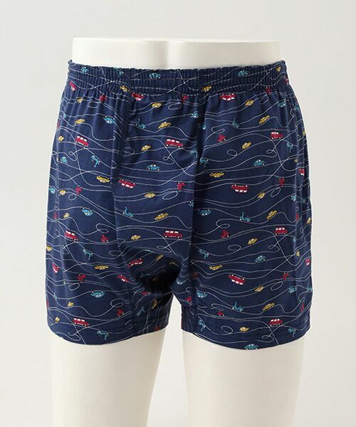 TAKEO KIKUCHI　Homewear & Underwear / タケオキクチ　ホームウエアアンドアンダーウエア トランクス | 前開きニットトランクス | 詳細1