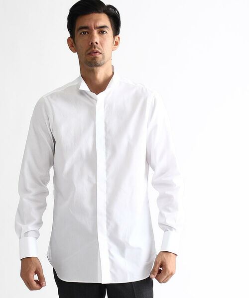 TAKEO KIKUCHI / タケオキクチ シャツ・ブラウス | 120/2ブロードウィングカラーシャツ | 詳細1