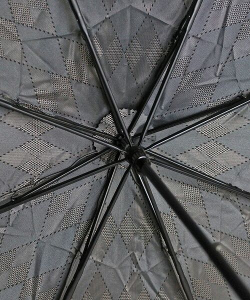 TAKEO KIKUCHI / タケオキクチ 傘 | アーガイル柄 折りたたみ傘 | 詳細8