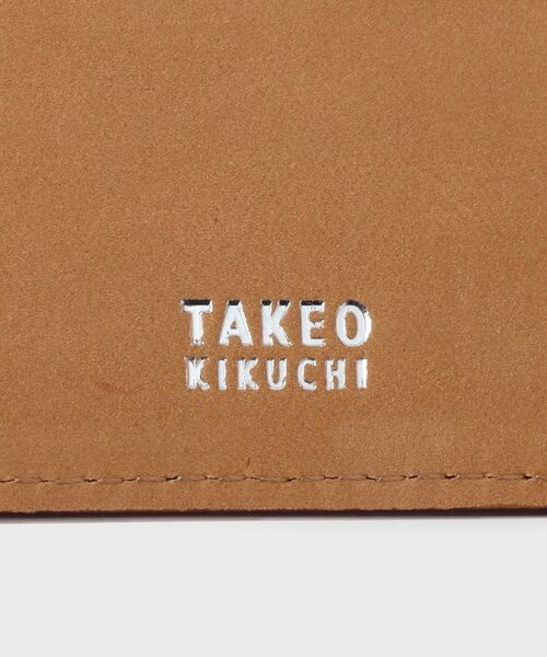 TAKEO KIKUCHI / タケオキクチ 財布・コインケース・マネークリップ | 【ソフト&ナチュラル】ミニメッシュ レザー 2つ折り財布 | 詳細8