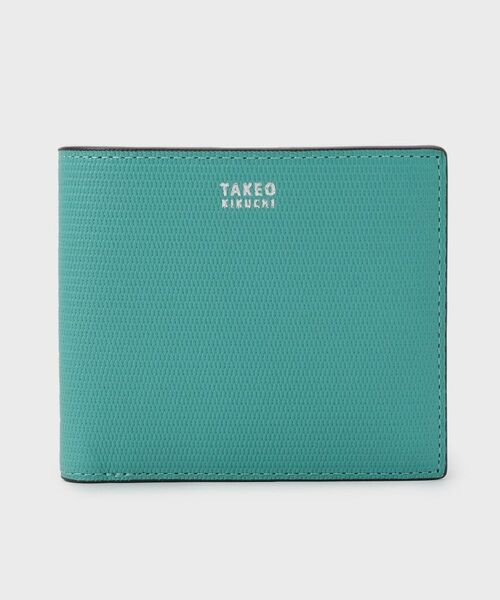 ソフト＆ナチュラル】ミニメッシュ レザー 2つ折り財布 （財布