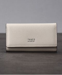 TAKEO KIKUCHI / タケオキクチ キーケース | 【ソフト＆ナチュラル】ミニメッシュ レザー キーケース