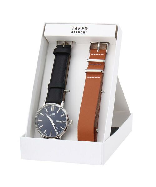 TAKEO KIKUCHI / タケオキクチ 腕時計 | 【BOX・替えベルト付き】カスタマイズクラシックデイト | 詳細5