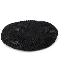 TAKEO KIKUCHI / タケオキクチ ハンチング・キャスケット・ベレー帽 | ◆リネンニットベレー[ メンズ ベレー ]