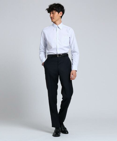 オルタネートカラーストライプシャツ メンズ シャツ ビジネス シャツ ブラウス Takeo Kikuchi タケオキクチ ファッション通販 タカシマヤファッションスクエア