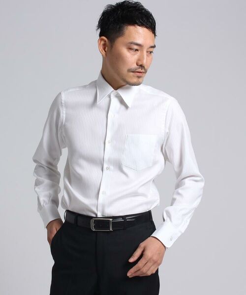 ドビーストライプシャツ メンズ ドレスシャツ シャツ ブラウス Takeo Kikuchi タケオキクチ ファッション通販 タカシマヤファッションスクエア